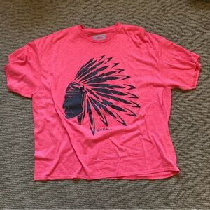 Ring of Fire Indian Head Red Shirt 3XL plus free 3XL Black shirt